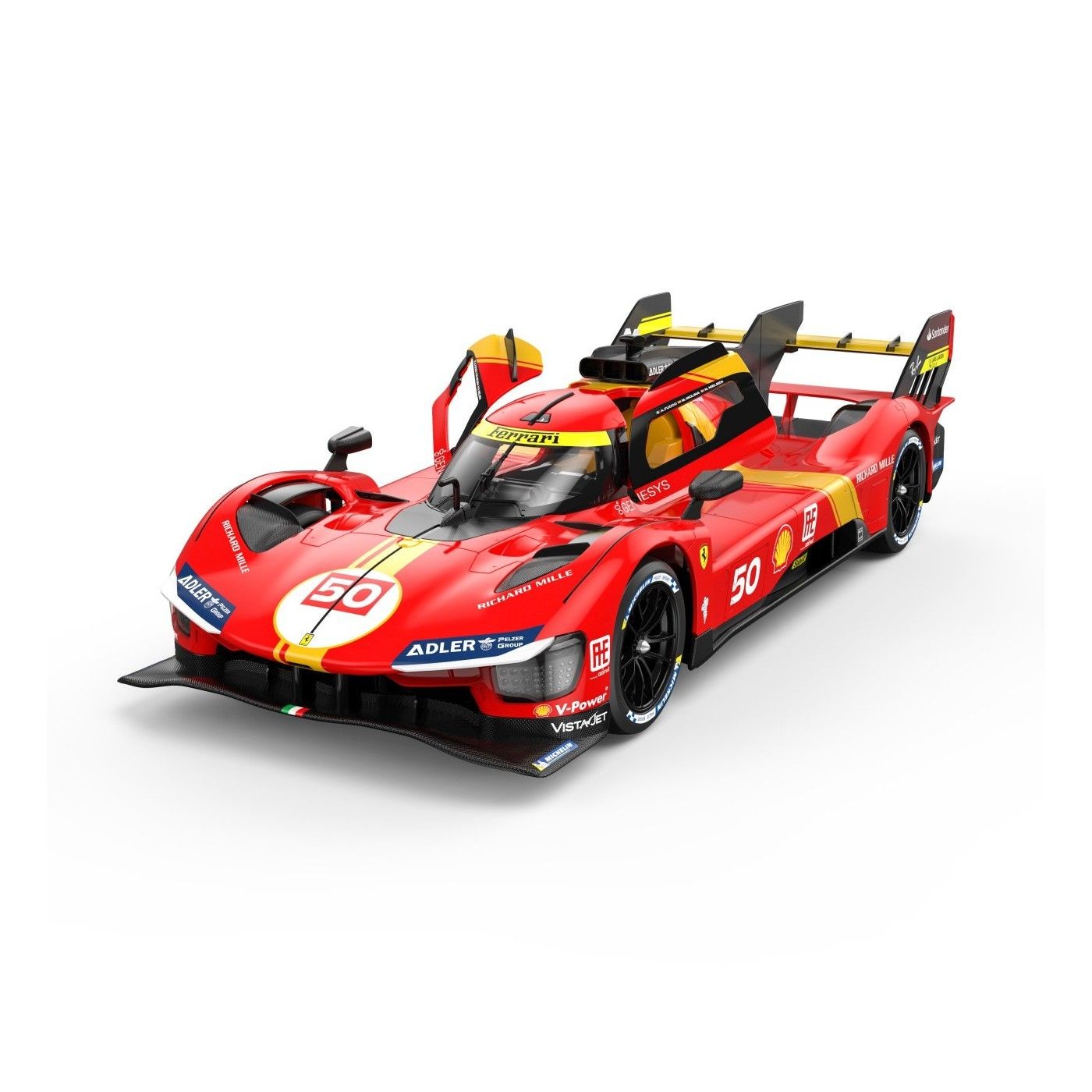 MASINA CU TELECOMANDA FERRARI 499P SCARA 1 LA 14 - imagine 3