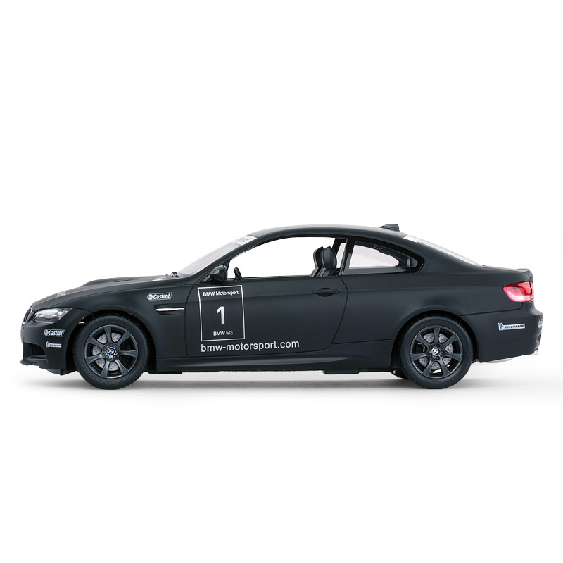 MASINA CU TELECOMANDA BMW M3 NEGRU CU SCARA 1 LA 14 - imagine 3