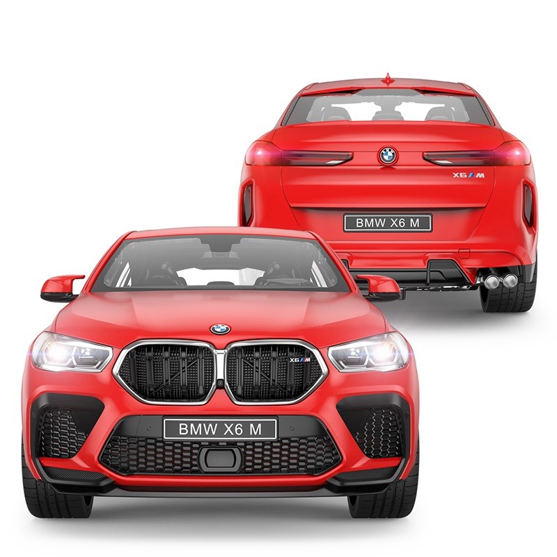 MASINA CU TELECOMANDA BMW X6 M ROSU SCARA 1 LA 14 - imagine 3