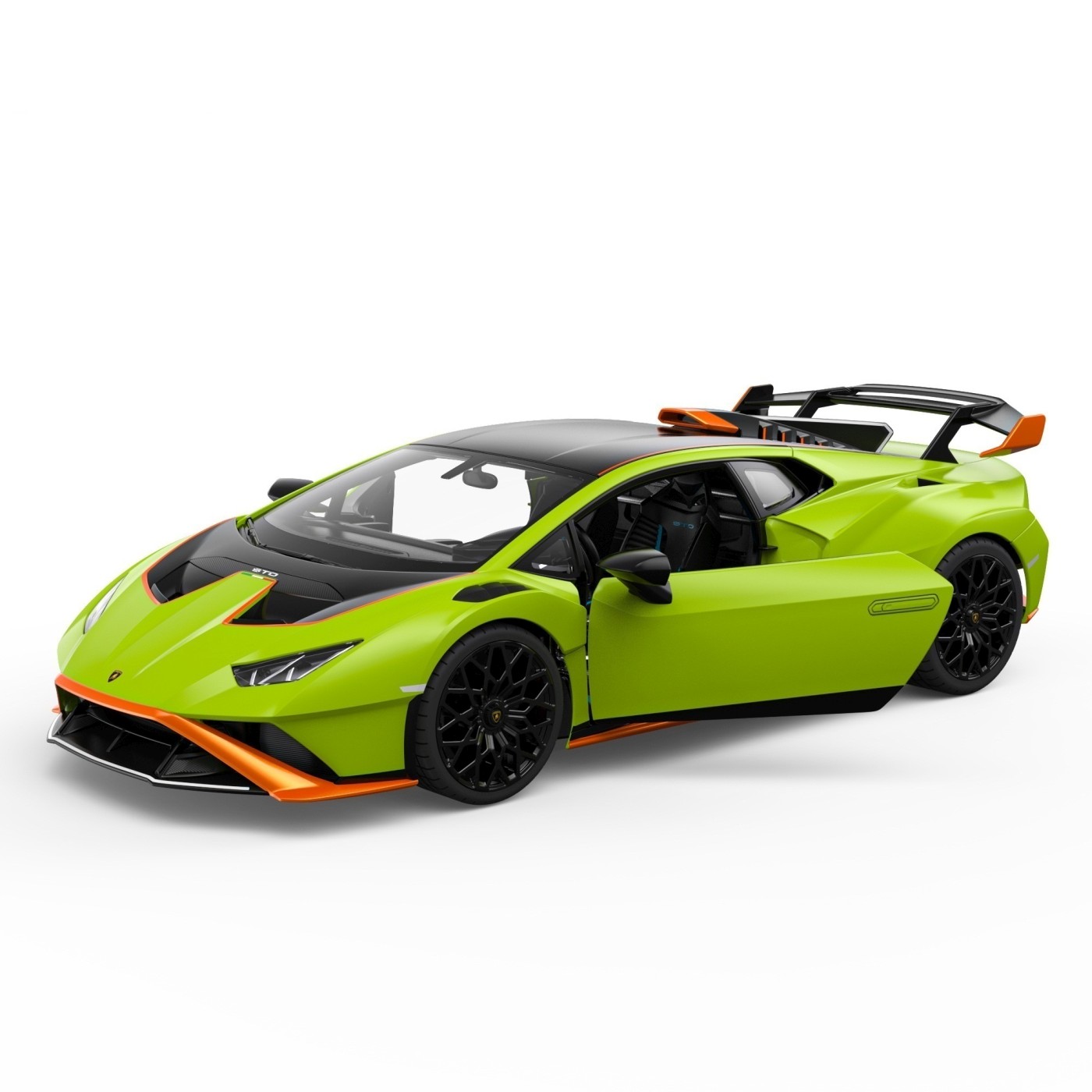 MASINA CU TELECOMANDA LAMBORGHINI HURACAN STO VERDE SCARA 1 LA 14 - imagine 4