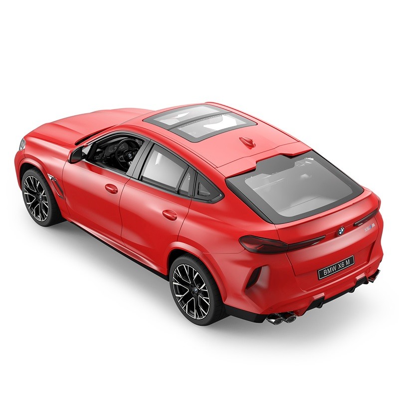 MASINA CU TELECOMANDA BMW X6 M ROSU SCARA 1 LA 14 - imagine 4