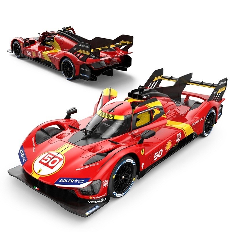 MASINA CU TELECOMANDA FERRARI 499P SCARA 1 LA 14 - imagine 7