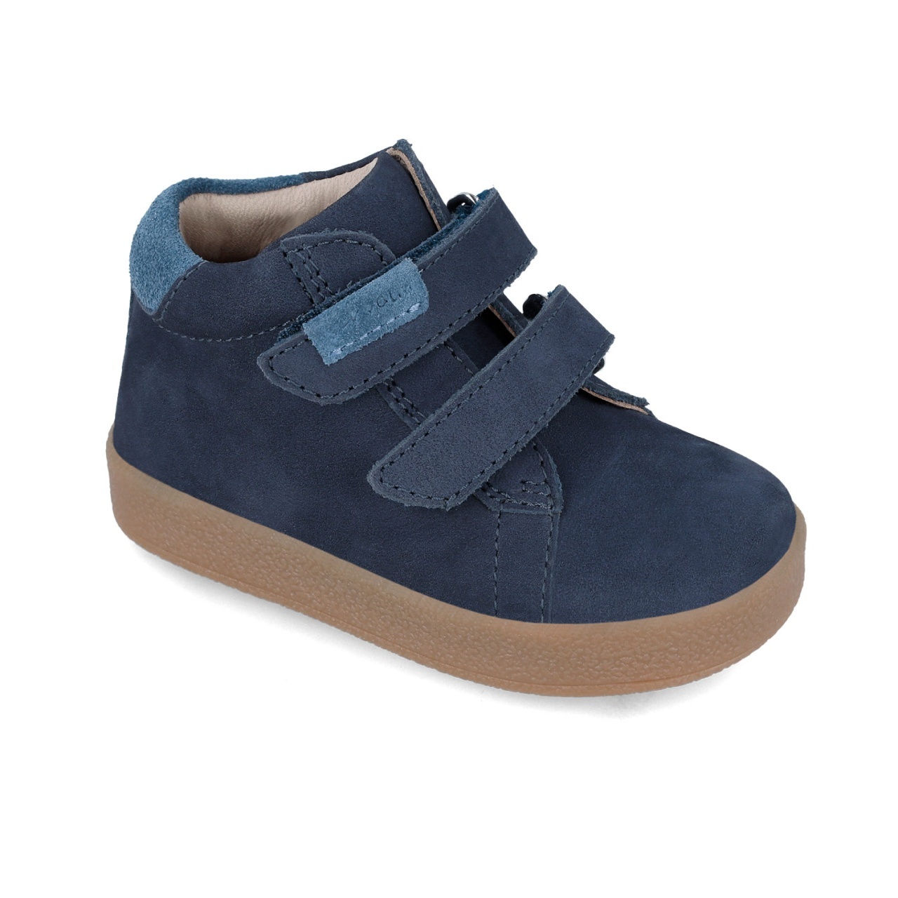 Ghete copii, piele naturala, bleumarin, Garvalin - imagine 5