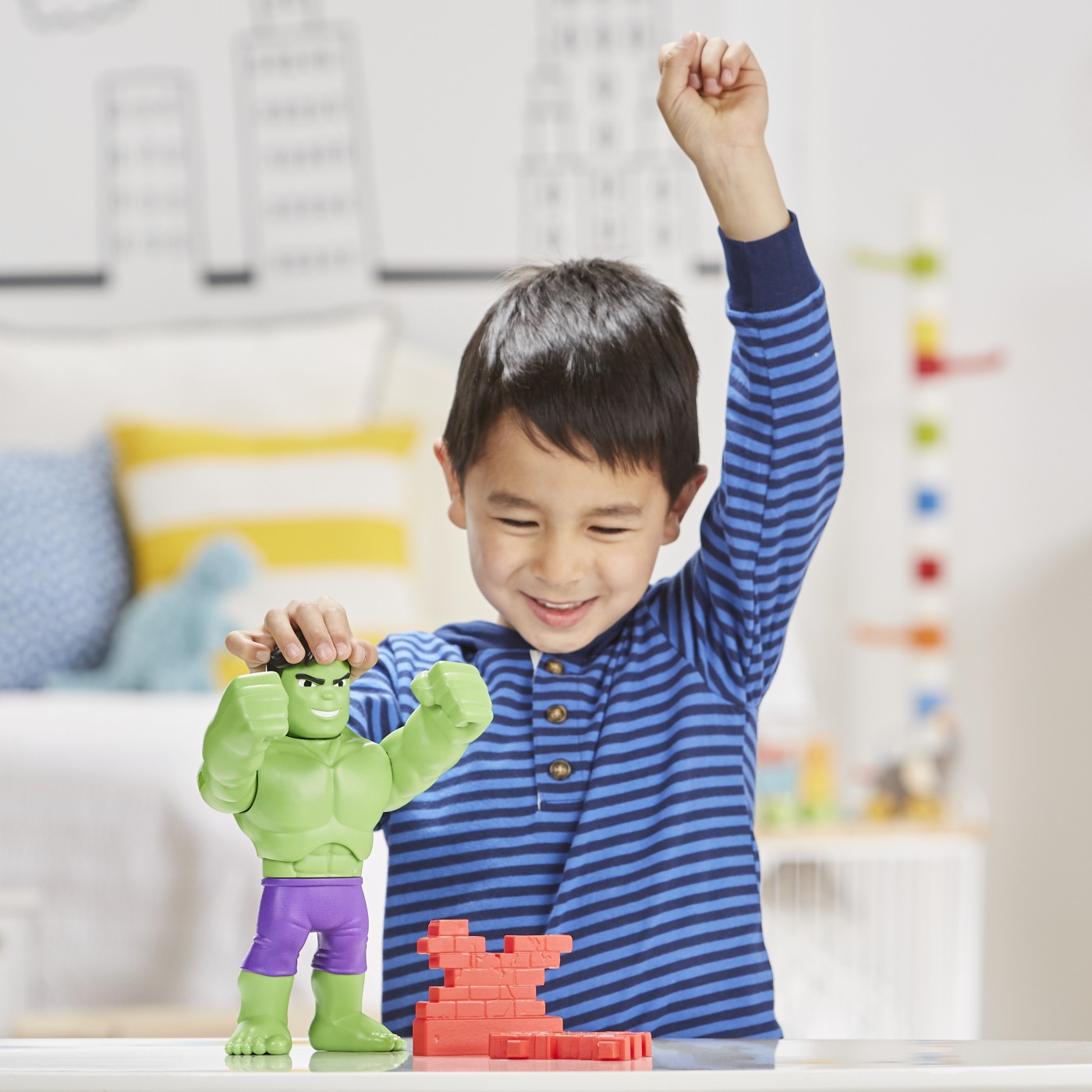 SPIDEY PRIETENII EXTRAORDINARI FIGURINA HULK 25CM - imagine 4