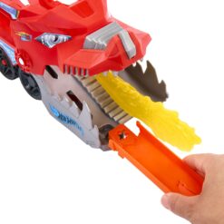 Alternative view of HOT WHEELS CITY TRANSPORTATOR SUPREM CU 2 DRAGONI