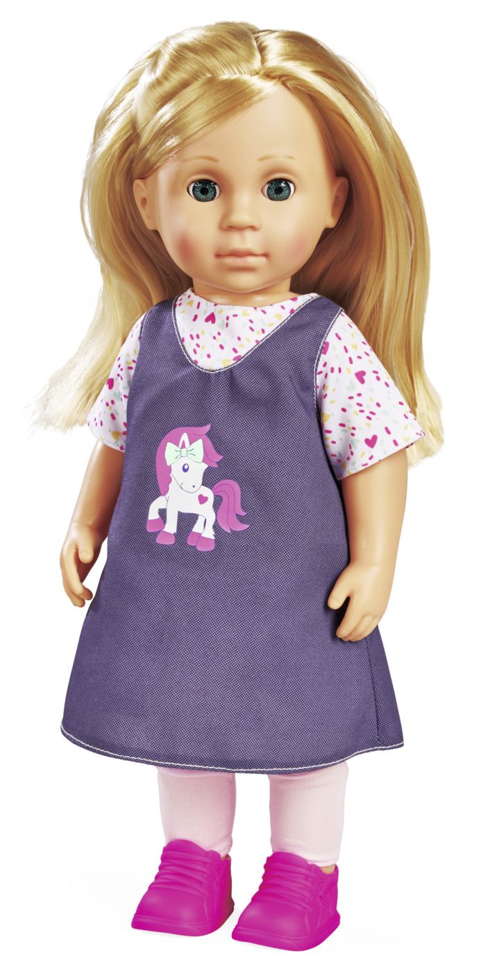 PAPUSA MY LOVE INTERACTIVA CU ACCESORII 43CM - imagine 3