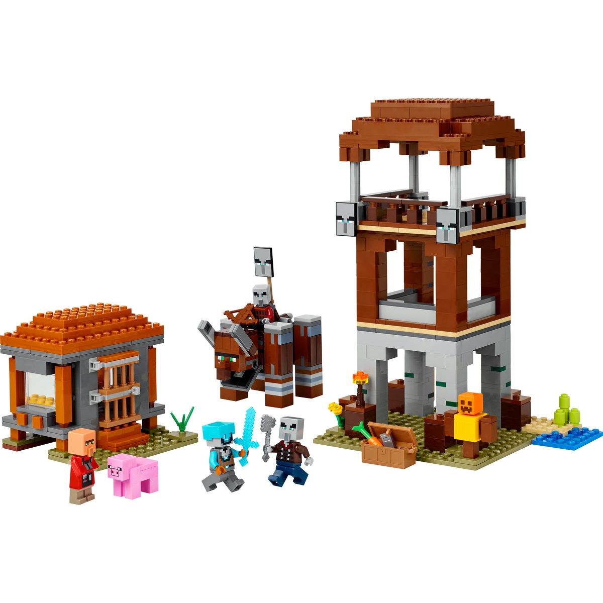 LEGO MINECRAFT AVANPOSTUL JEFUITORULUI SI DISTRUGATOR 21278 - imagine 2