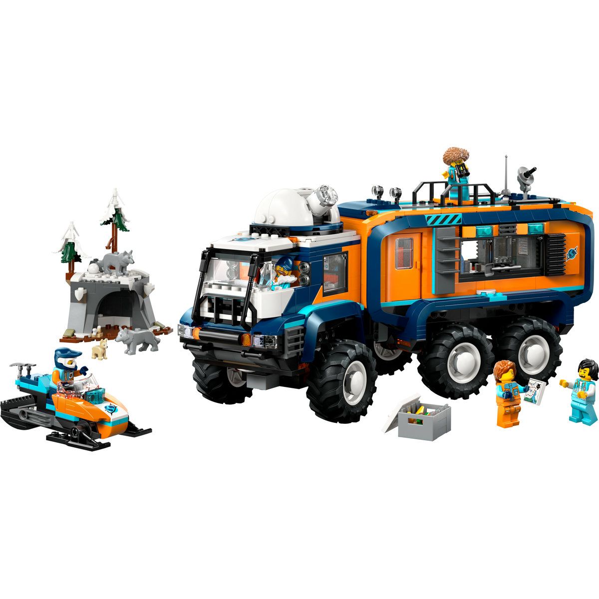 LEGO CITY CAMIONUL LABORATOR STIINTIFIC AL EXPLORATORILOR ARCTICI 60471 - imagine 2