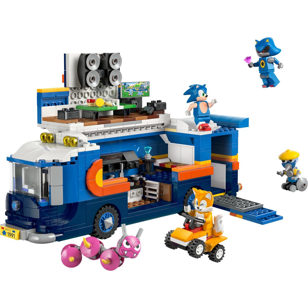 LEGO SONIC CAMIONUL DE COMANDA AL ECHIPEI SONIC 77006 - imagine 2