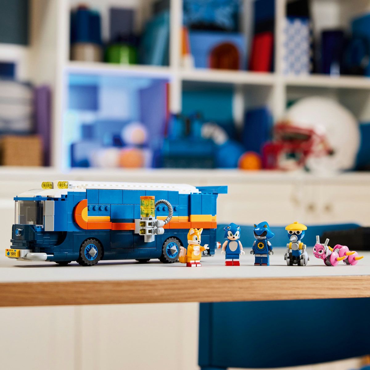 LEGO SONIC CAMIONUL DE COMANDA AL ECHIPEI SONIC 77006 - imagine 5