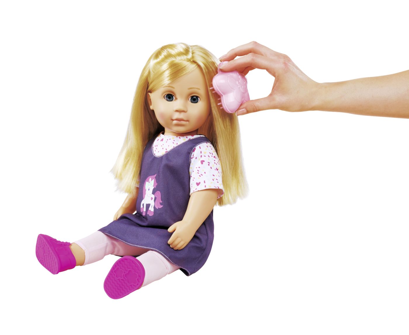 PAPUSA MY LOVE INTERACTIVA CU ACCESORII 43CM - imagine 8