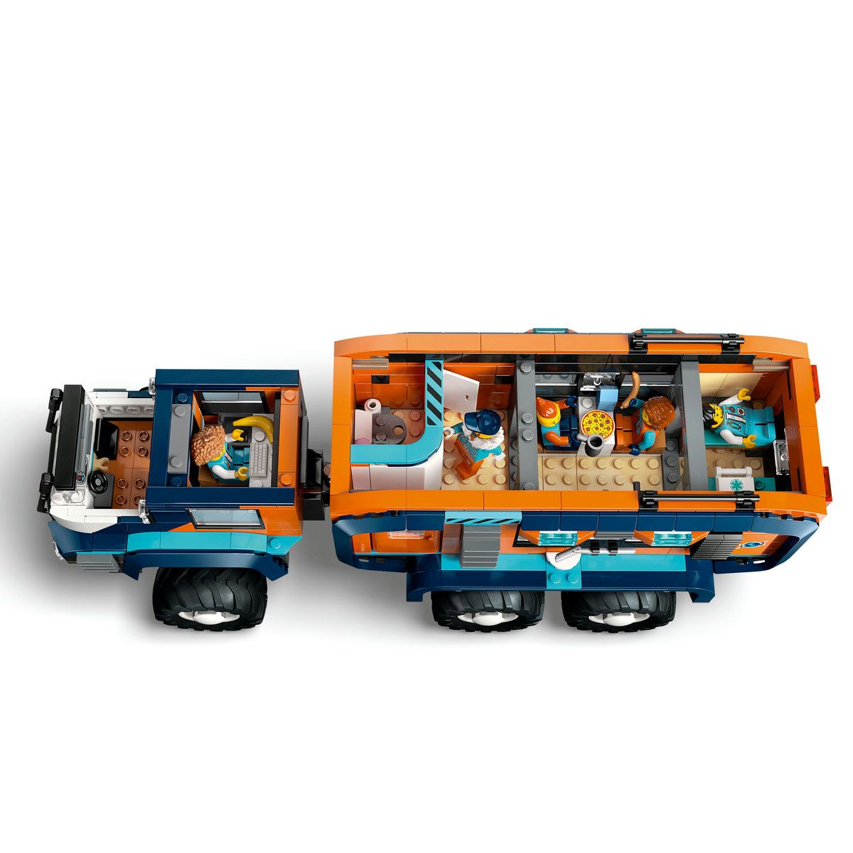 LEGO CITY CAMIONUL LABORATOR STIINTIFIC AL EXPLORATORILOR ARCTICI 60471 - imagine 7