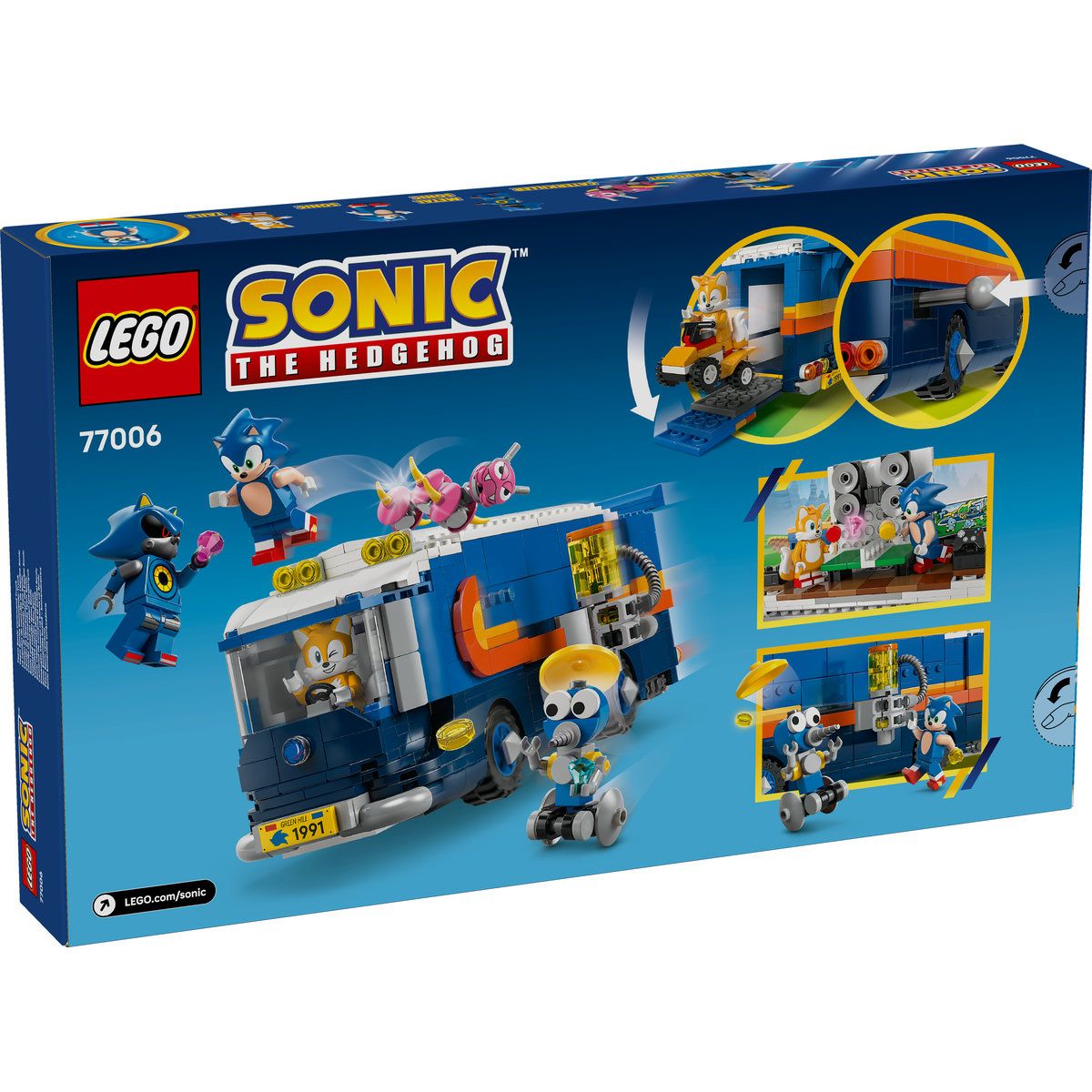 LEGO SONIC CAMIONUL DE COMANDA AL ECHIPEI SONIC 77006 - imagine 8