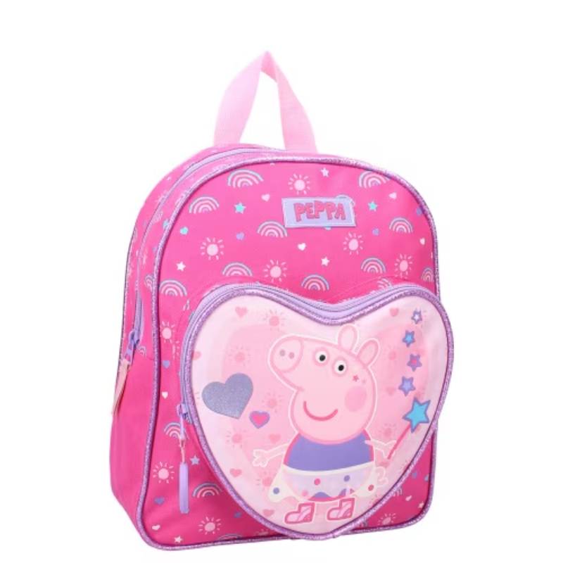 Ghiozdan Peppa made of magic, dimensiuni 30cm x25cm x11cm - imagine 3