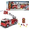 DICKIE MASINA DE POMPIERI CU TELECOMANDA PULVERIZATOR DE APA SI SCARA 62CM DICKIE MASINA DE POMPIERI CU TELECOMANDA PULVERIZATOR DE APA SI SCARA 62CM