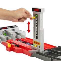 Alternative view of HOT WHEELS RACING CIRCUIT DE CURSE GRAND PRIX FORMULA 1 CU 3 MASINUTE INCLUSE