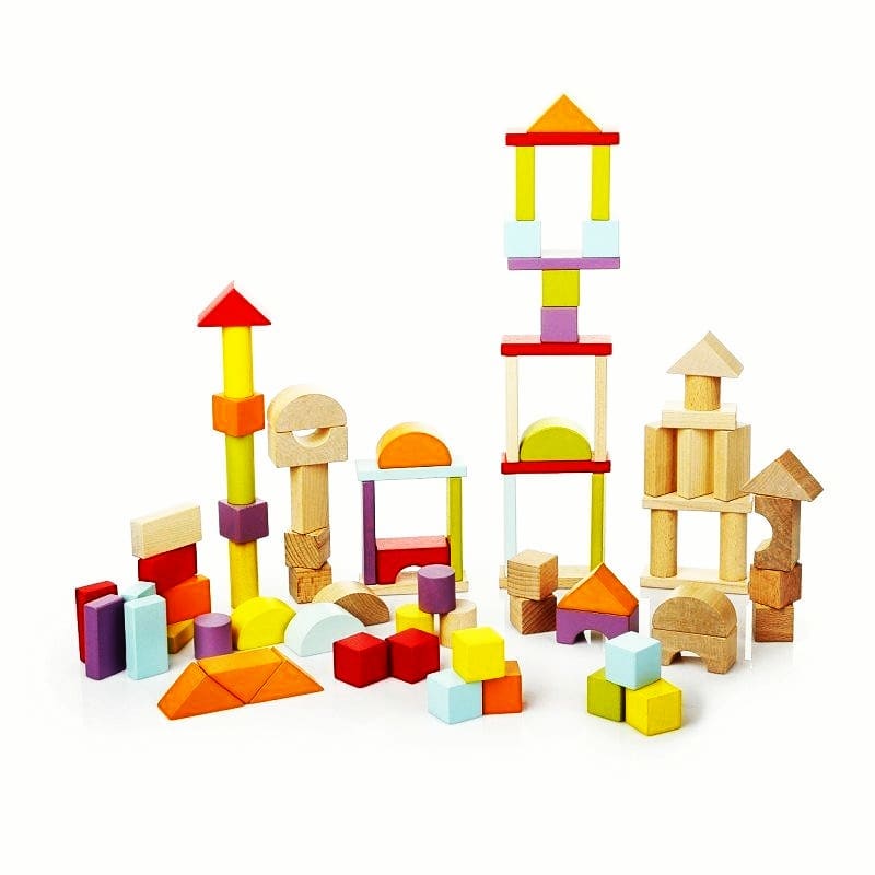 Jucarie din lemn, Cubika, „Set constructii” Jucarie din lemn, Cubika, „Set constructii”
