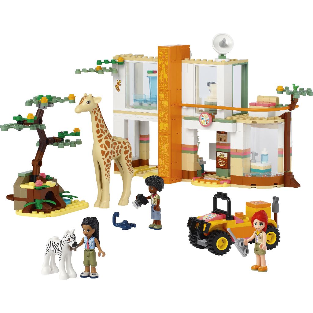 LEGO FRIENDS SALVAREA ANIMALELOR SALBATICE CU MIA 41717 - imagine 2