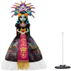 Alternative view of MONSTER HIGH SKULLECTOR PAPUSA SKELITA CALAVERAS EDITIA DIA DE MUERTOS