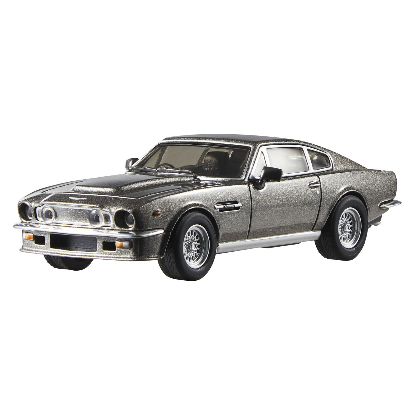 HOT WHEELS PREMIUM REAL RIDERS MASINUTA METALICA ASTON MARTIN V8 VANTAGE 1985 SCARA 1 LA 43 - imagine 4