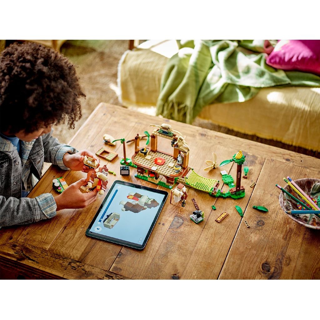 LEGO SUPER MARIO SET DE EXTINDERE CASA DIN COPAC A LUI DONKEY KONG 71424 - imagine 4