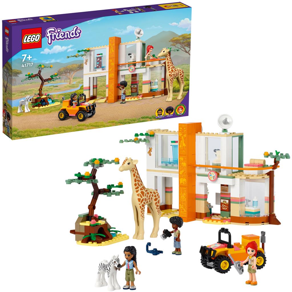 LEGO FRIENDS SALVAREA ANIMALELOR SALBATICE CU MIA 41717 - imagine 6