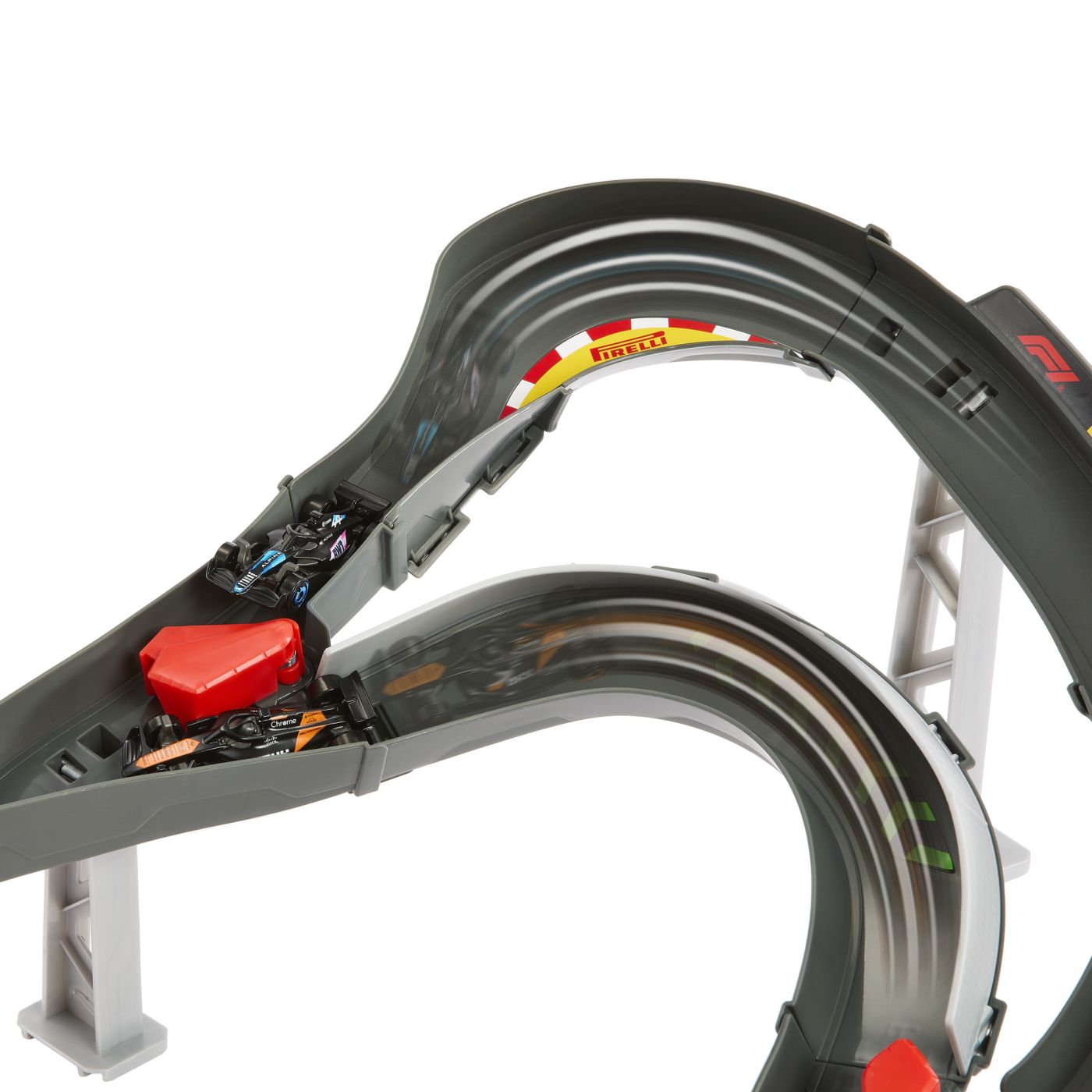 HOT WHEELS RACING CURCUIT DE CURSE FORMULA 1 CU 3 MASINUTE INCLUSE - imagine 9