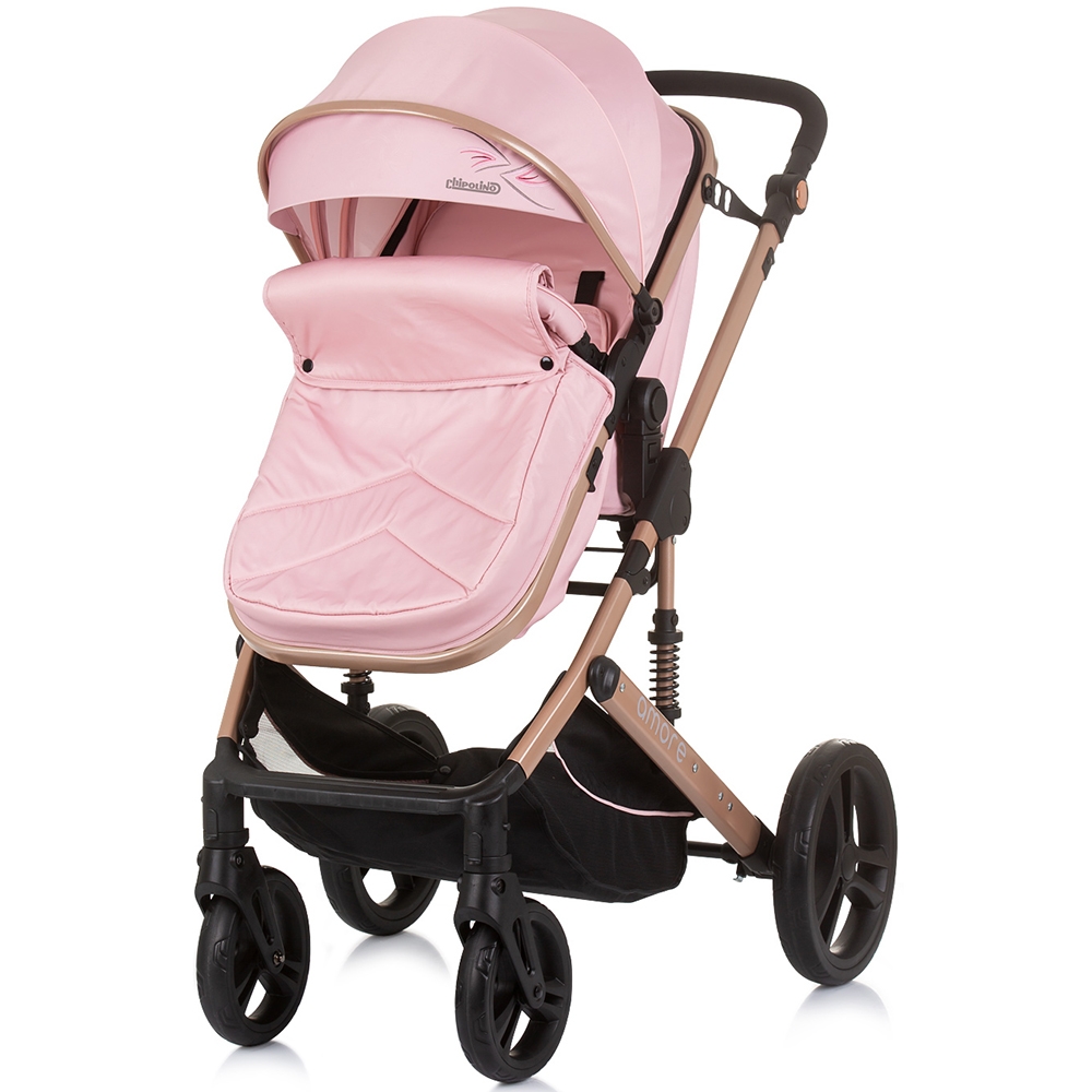Carucior Chipolino Amore 2 in 1 flamingo - imagine 3