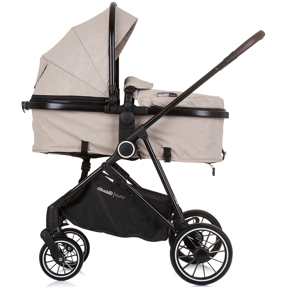 Carucior Chipolino Aura 2 in 1 macadamia - imagine 6