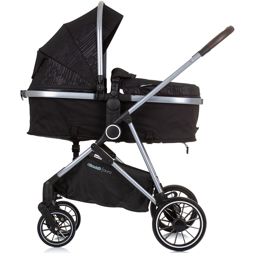 Carucior Chipolino Aura 2 in 1 obsidian - imagine 6