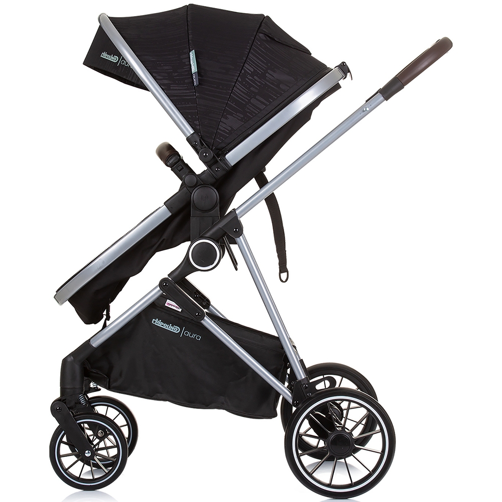 Carucior Chipolino Aura 2 in 1 obsidian - imagine 4