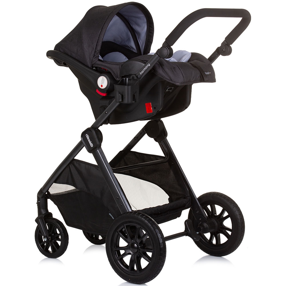 Carucior Chipolino Harmony 3 in 1 granite - imagine 10