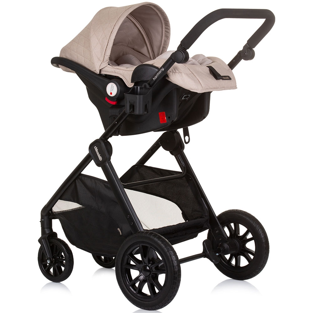 Carucior Chipolino Harmony 3 in 1 macadamia - imagine 10