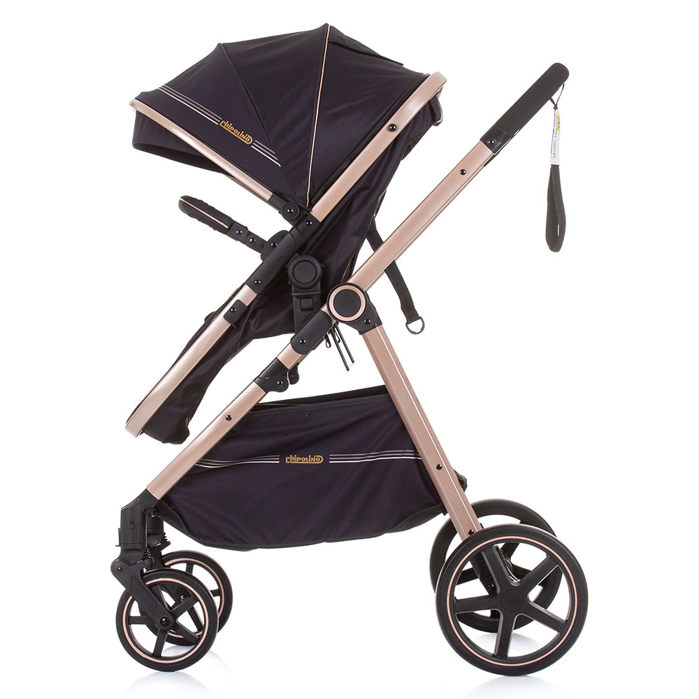 Carucior Chipolino Misty 2 in 1 pure black - imagine 4