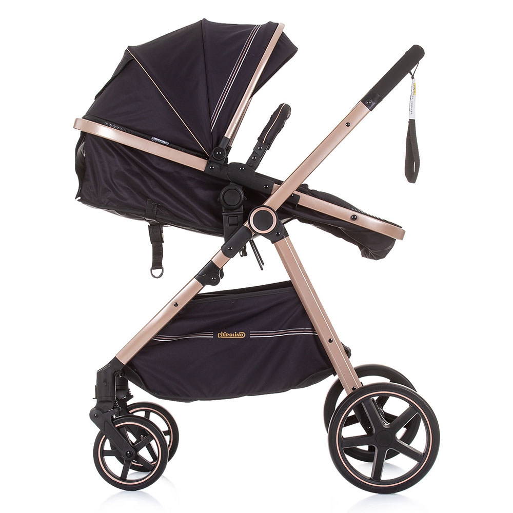 Carucior Chipolino Misty 2 in 1 pure black - imagine 5