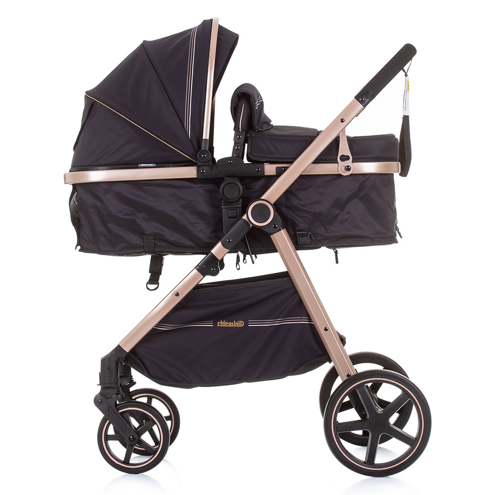 Carucior Chipolino Misty 2 in 1 pure black - imagine 6