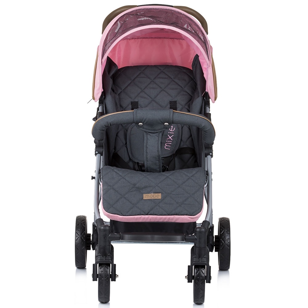 Carucior sport Chipolino Mixie blush cu husa picioare - imagine 3