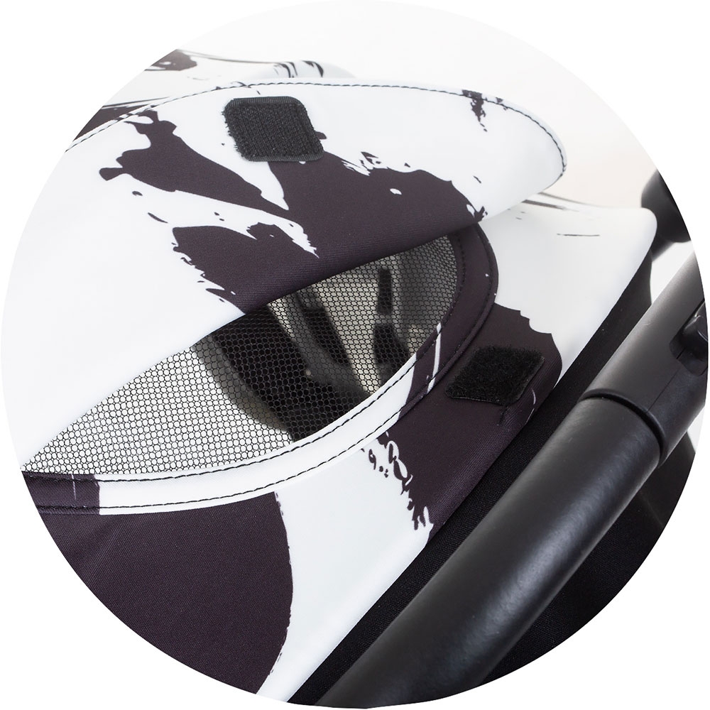 Carucior sport Chipolino Move On black white - imagine 5