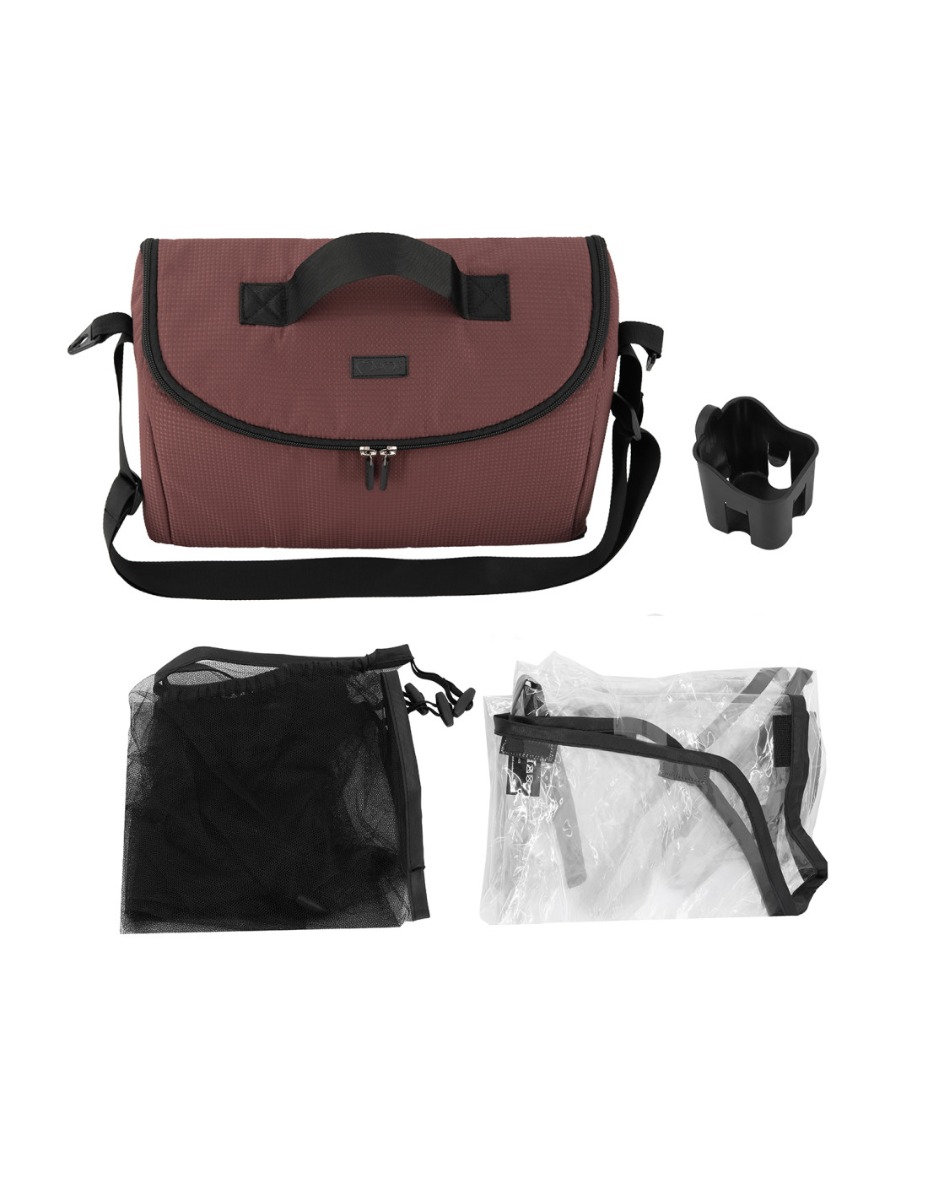 Carucior sport, 0-22 Kg, Momi Clara - Burgundy - imagine 5