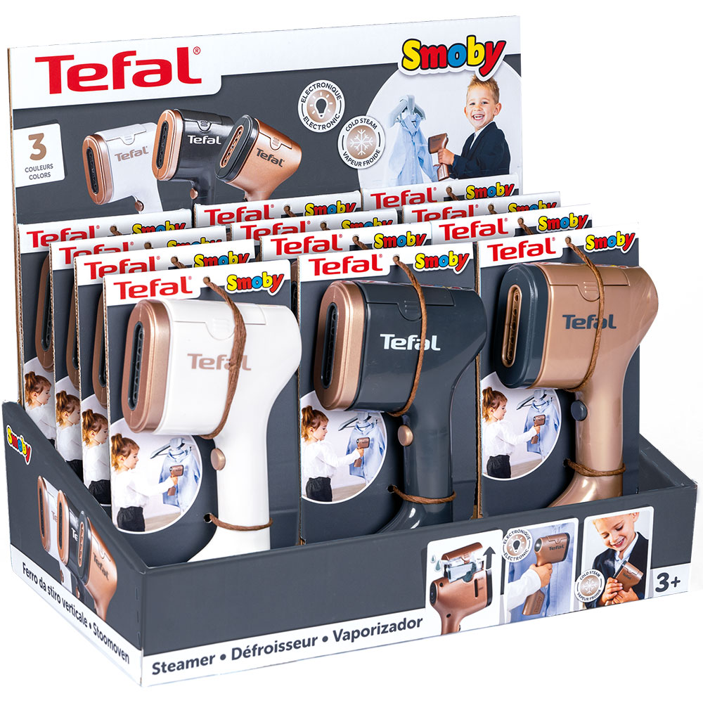 Aparat de calcat Smoby Tefal Steamer Display 3 modele - imagine 5