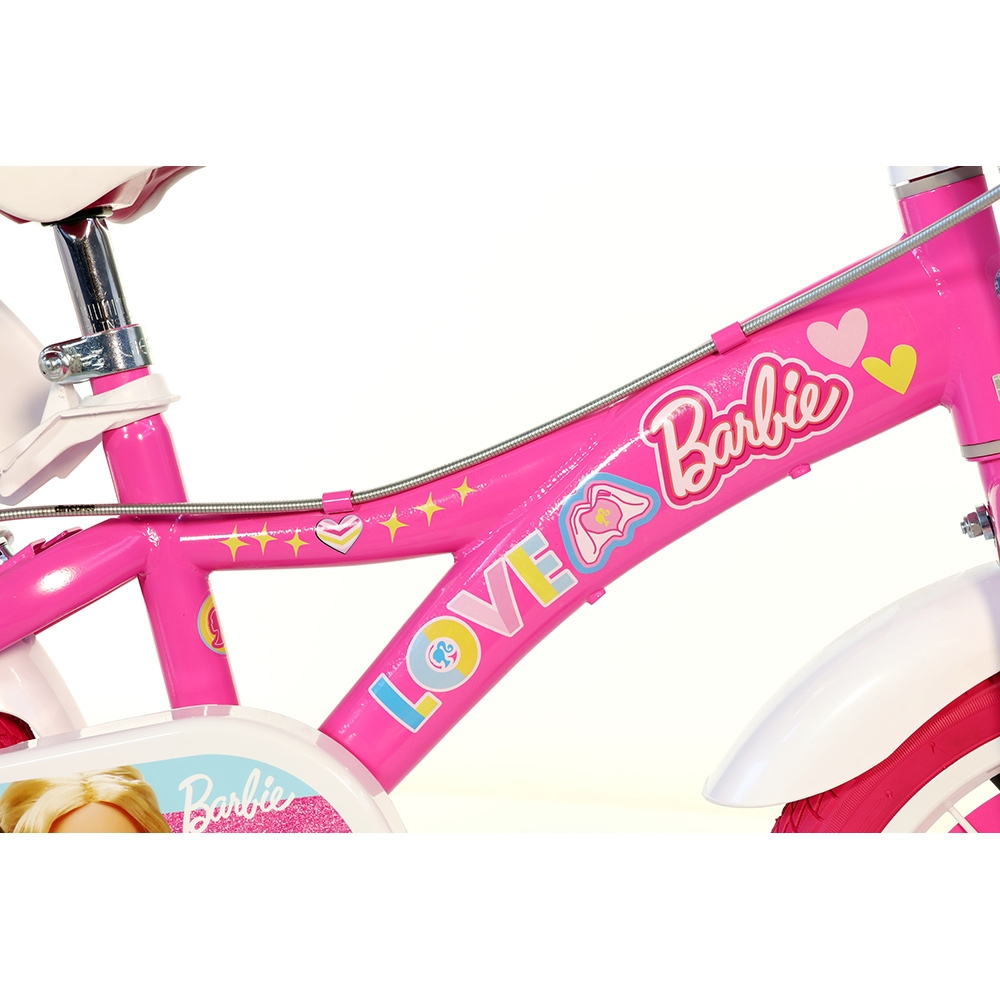 Bicicleta copii Dino Bikes 14" Barbie - imagine 6