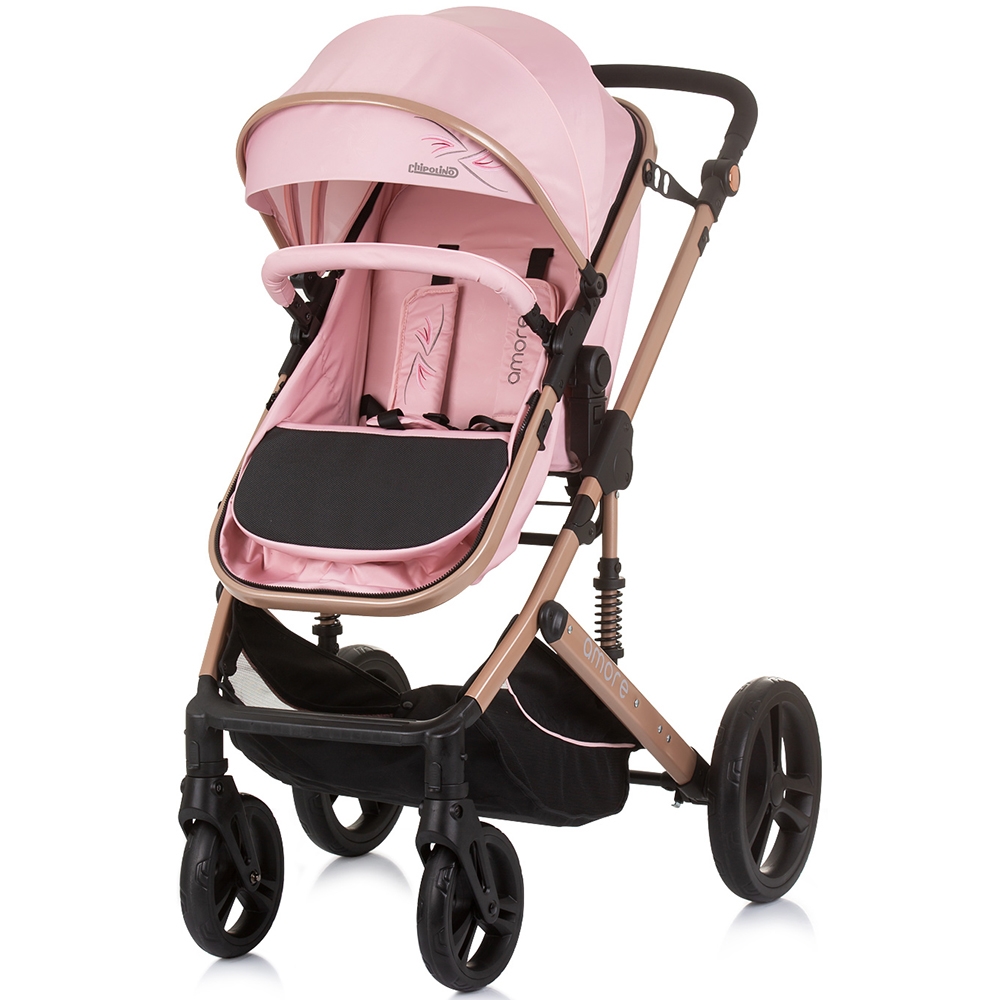 Carucior Chipolino Amore 2 in 1 flamingo - imagine 2