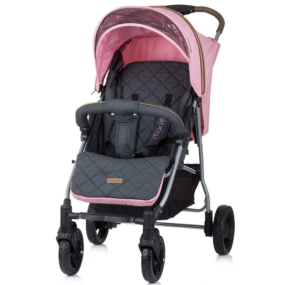Carucior sport Chipolino Mixie blush cu husa picioare - imagine 2