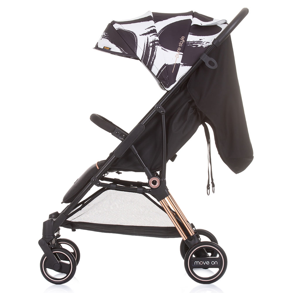 Carucior sport Chipolino Move On black white - imagine 2