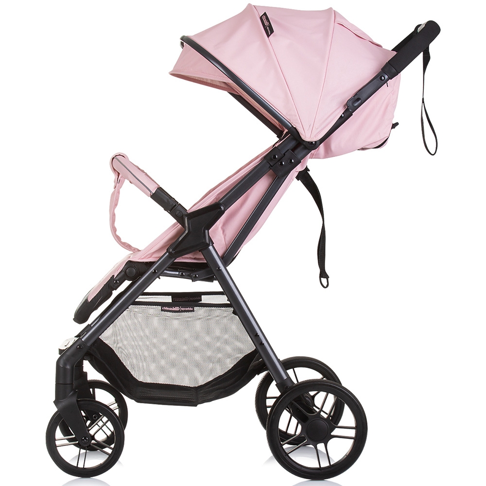 Carucior sport Chipolino Sparkle pink marshmallow - imagine 2