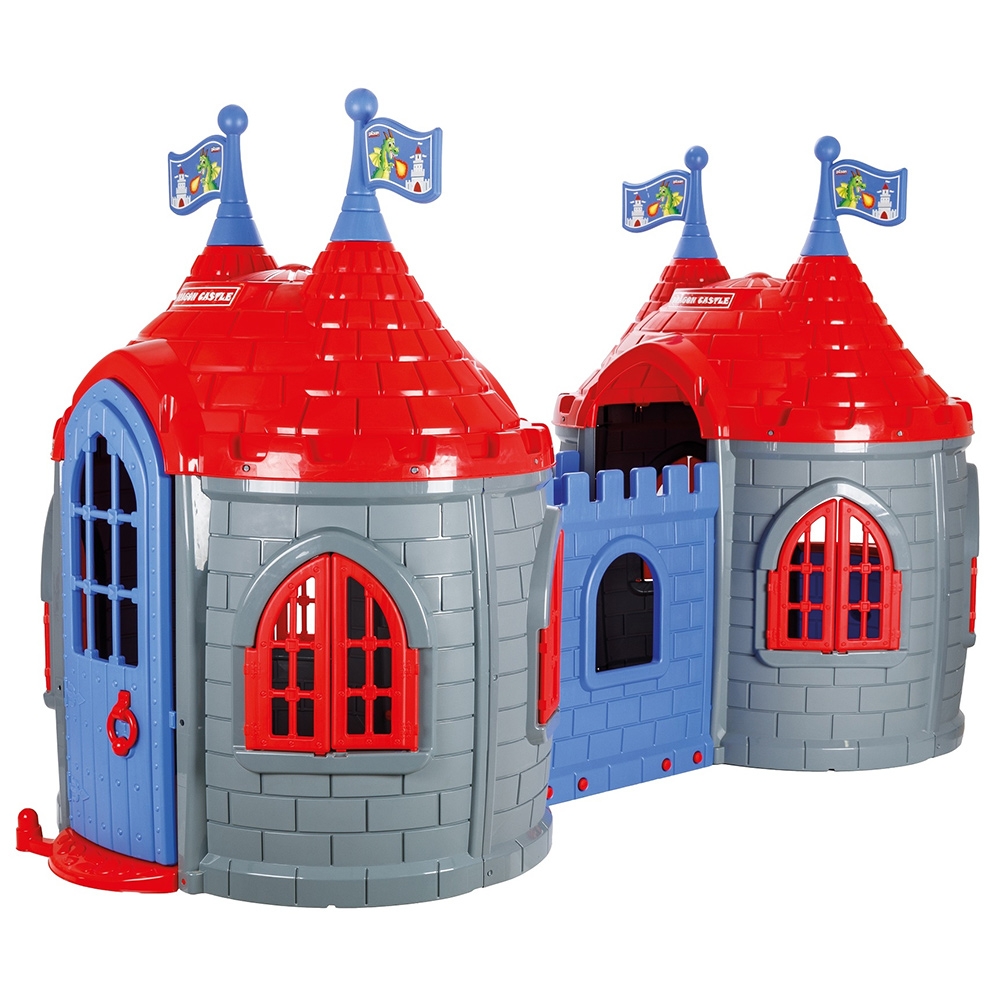 Casuta pentru copii Pilsan Duble Princess Castle grey Casuta pentru copii Pilsan Duble Princess Castle grey