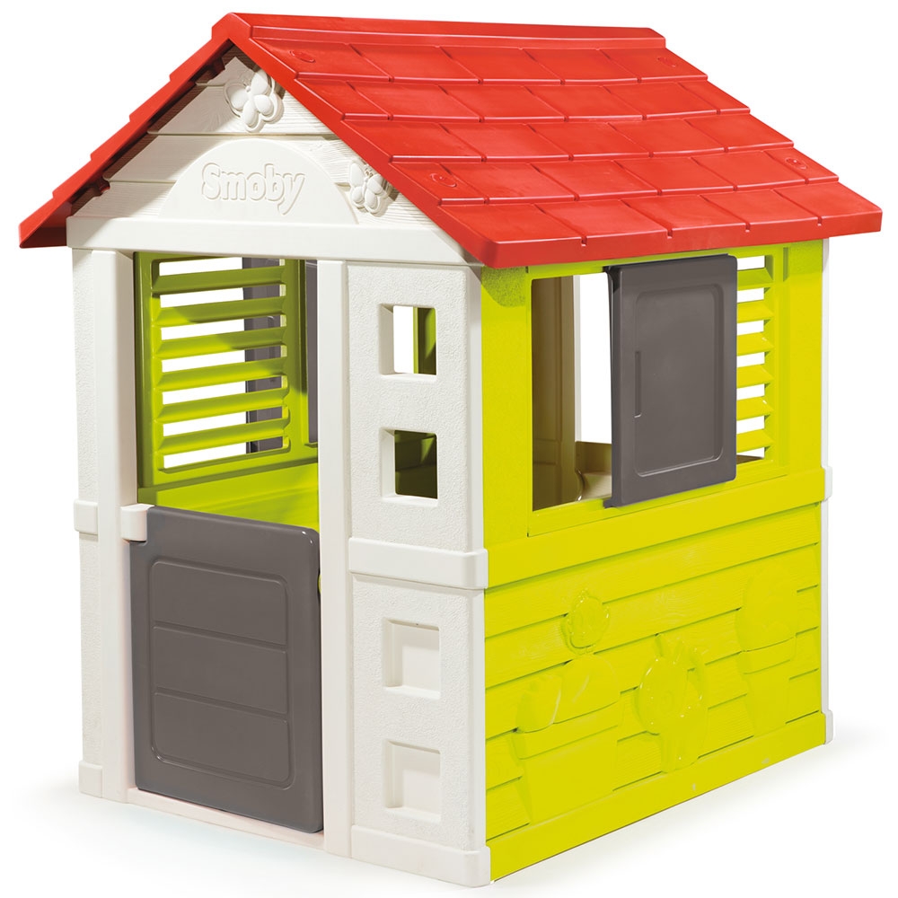 Casuta pentru copii Smoby Nature Playhouse Casuta pentru copii Smoby Nature Playhouse