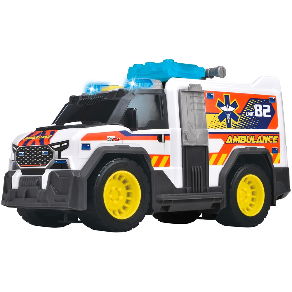Masina de ambulanta Dickie Toys Medical Responder 30 cm cu lumini si sunete Masina de ambulanta Dickie Toys Medical Responder 30 cm cu lumini si sunete