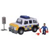 Masina de politie Simba Fireman Sam Police Car cu figurina Malcolm si accesorii Masina de politie Simba Fireman Sam Police Car cu figurina Malcolm si accesorii