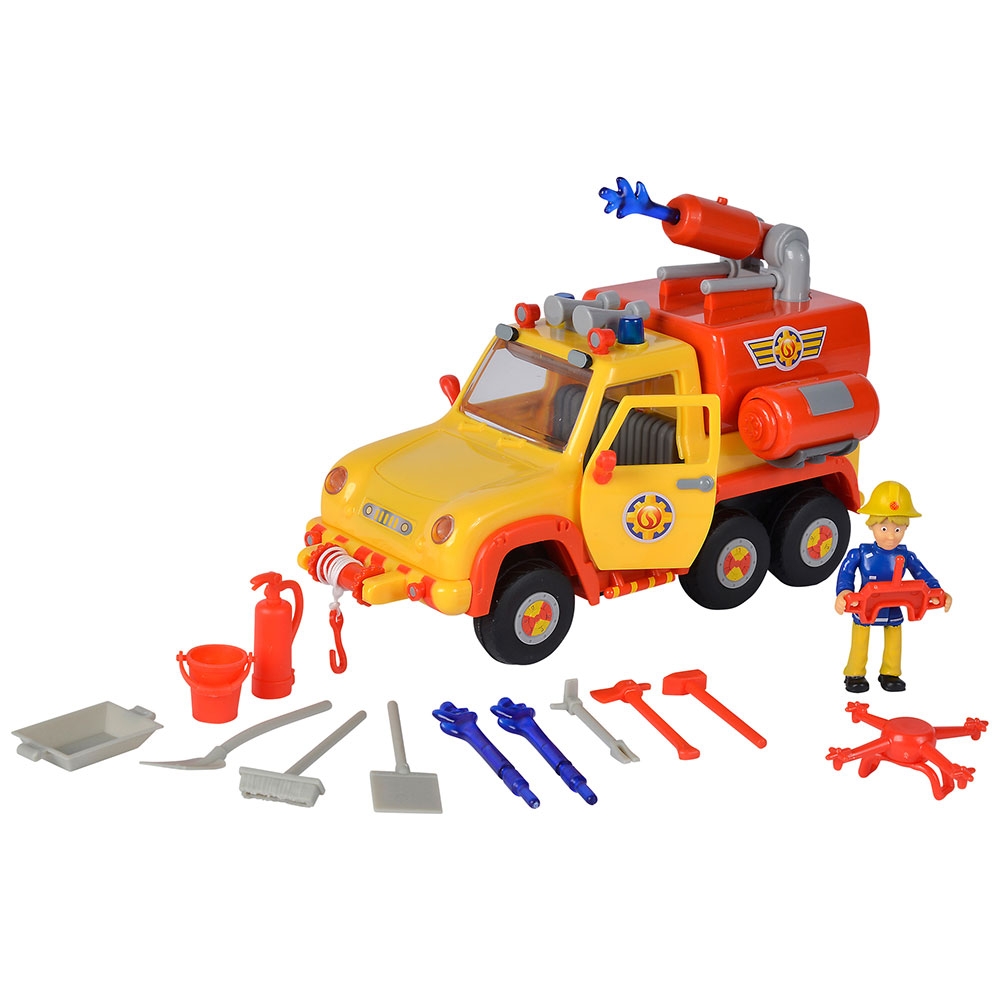 Masina de pompieri Simba Fireman Sam Venus 2.0 cu figurina Masina de pompieri Simba Fireman Sam Venus 2.0 cu figurina